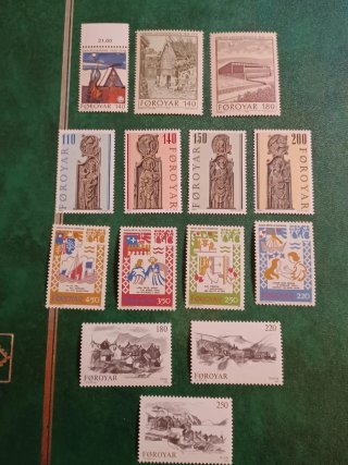 Francobolli Faer Oer nuovi