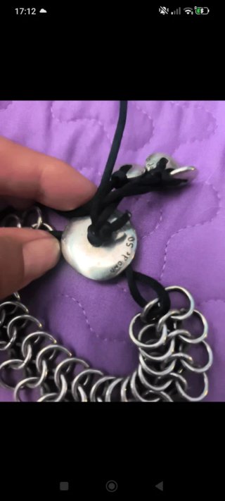 Conjunto collar y pulsera Uno de 50