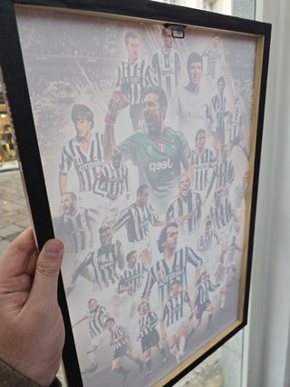 Quadro Juventus Legends 40x60 Cm