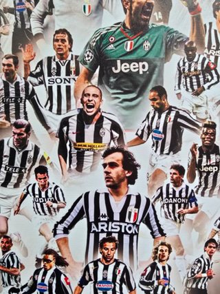 Quadro Juventus Legends 40x60 Cm