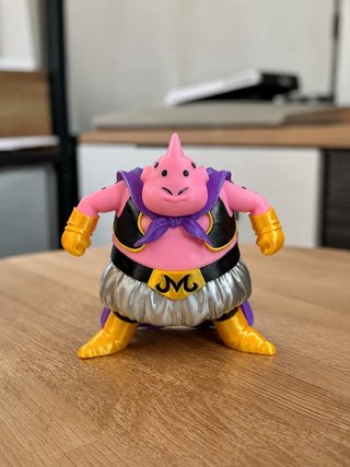 Figura Majin Buu Bueno Gordo Dragon Ball 3D