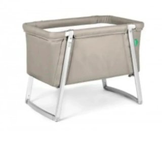 Minicuna Babyhome marrón claro