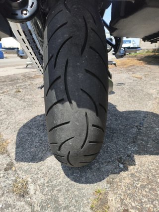 BMW R850R Azul con Maletas Laterales