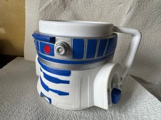 Tazas Star Wars R2-D2 y Darth Vader kellogg’s 2005