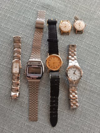 Lote de 5 Relojes Kessel y Pulsar