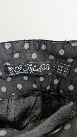 Pantalones Zara Talla 40 Negros