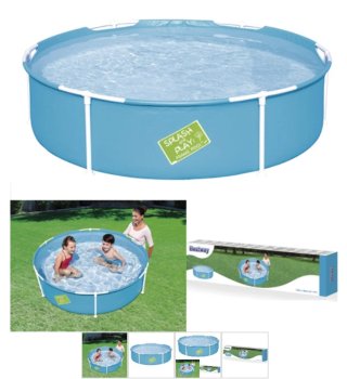 Piscina Infantil Bestway 152x38cm Estructura Tubo