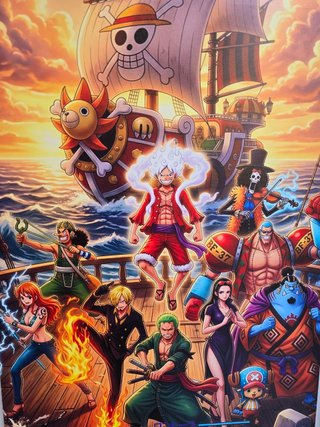 Quadro One Piece 40x60 Cm