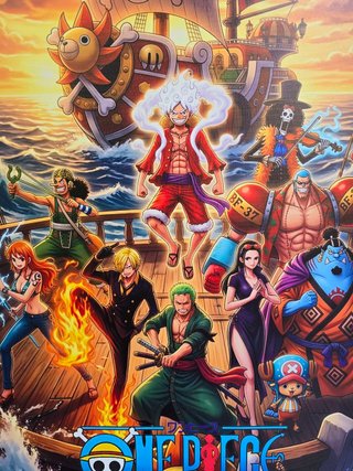 Quadro One Piece 40x60 Cm