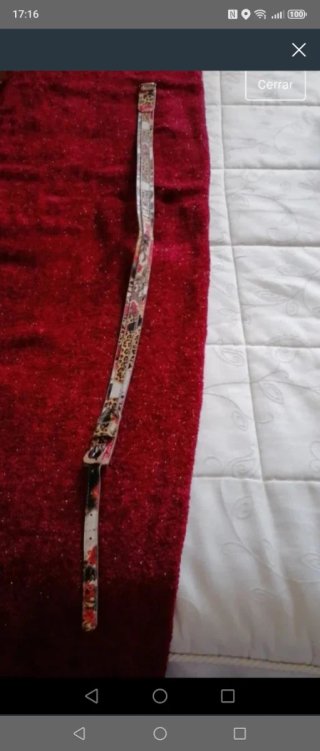 Cartera y cinturón estampado floral y leopardo