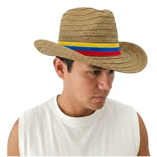 Sombrero Paja Playa Marrón S-M | Gorro Vaquero Sol