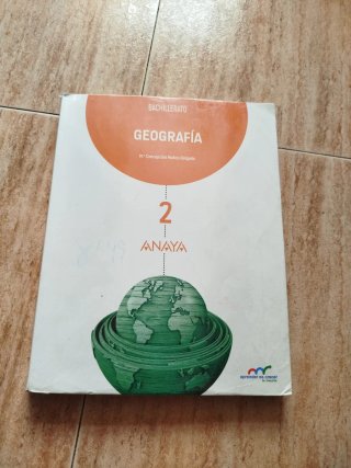 Geografía, 2 Bachillerato