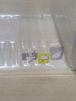 Cajón verdura frigorífico Americano