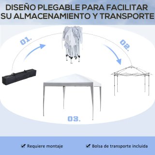 Carpa Plegable 3x3m con Bolsa