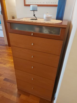 Sinfonier de madera y cristal