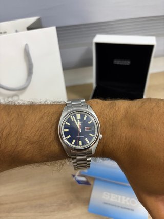 Seiko 5 Sports SNXS SRPK87K1 Azul/Plata