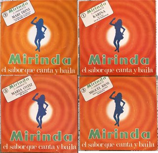 Lote 4 Singles Vinilo Mirinda 1971