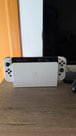 Nintendo Switch OLED Blanco Casi Nuevo