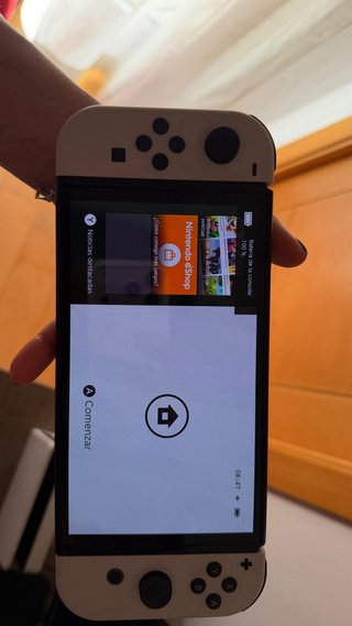 Nintendo Switch OLED Blanco Casi Nuevo