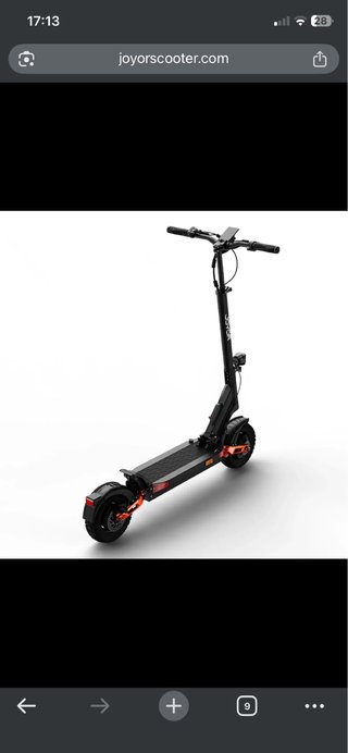 Patinete Eléctrico Joyor T10 Pro acsepto cambio