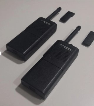 COPPIA DI WALKIE TALKIE MOTOROLA GP300 UHF PMR
