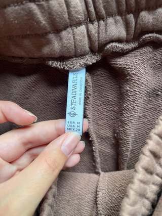 Pantalones de chándal marrones