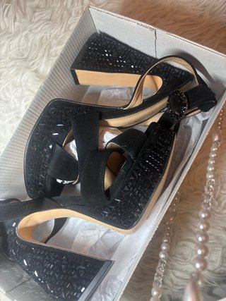 Sandalias Alma en Pena Tacón Negro
