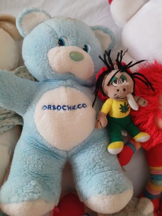 Lotto 10 peluche misti