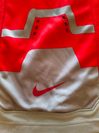 Pantalones Cortos Baloncesto Nike Rojos y Grises