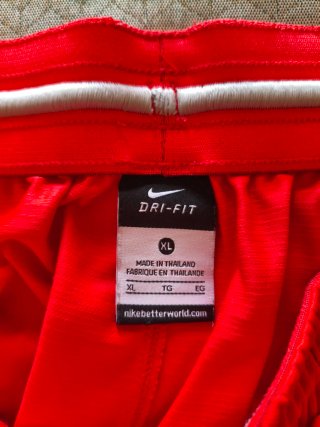 Pantalones Cortos Baloncesto Nike Rojos y Grises
