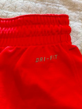 Pantalones Cortos Baloncesto Nike Rojos y Grises