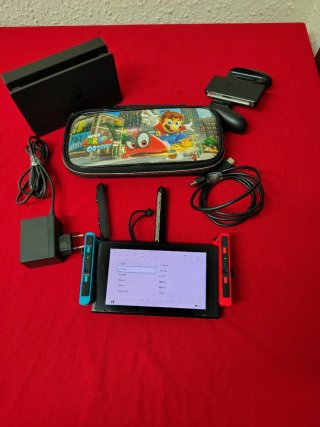 Nintendo Switch con accesorios