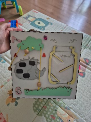 Tabla de actividades para bebés