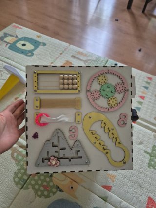 Tabla de actividades para bebés
