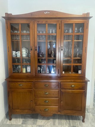Conjunto de salón madera maciza