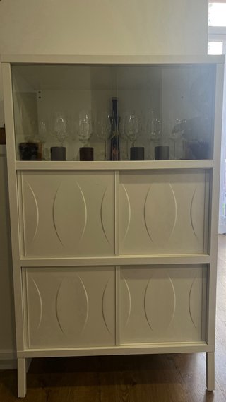 Vitrina cristal puertas correderas