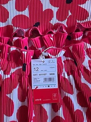 Conjunto Boboli T12 Flores Rojo