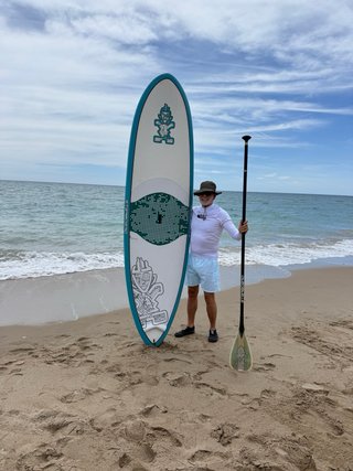 Tabla Stand Up Paddle 9'8 rígida paseos olas