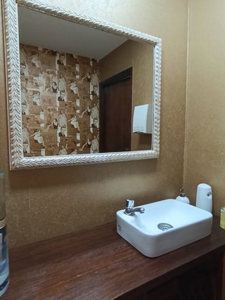 Mueble lavabo Singer + encimera madera