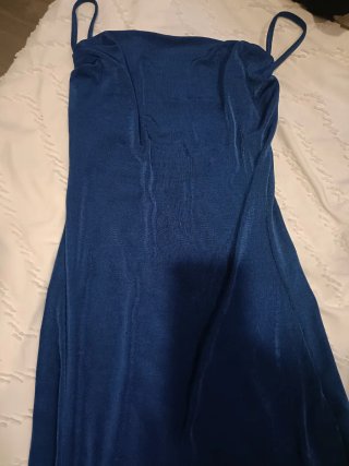 Vestido de fiesta azul