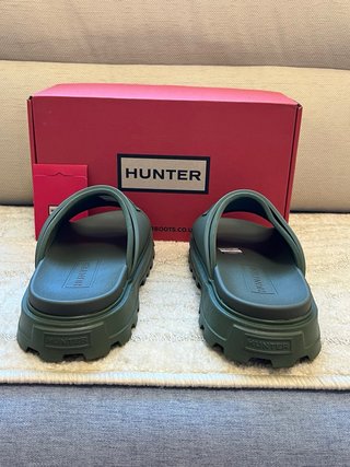 Ciabatte Hunter Verde Oliva Tg 41
