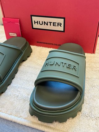Ciabatte Hunter Verde Oliva Tg 41