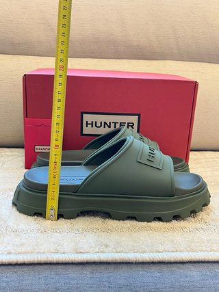 Ciabatte Hunter Verde Oliva Tg 41