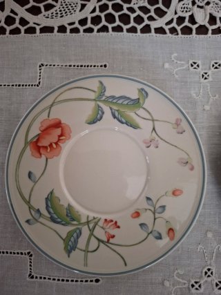 2 Sottotazze Porcellana
