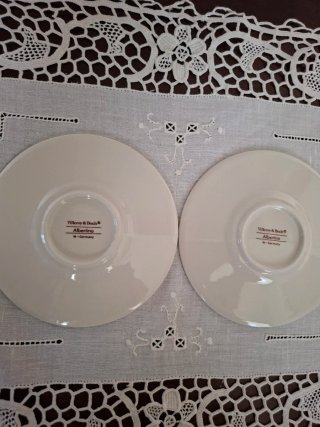 2 Sottotazze Porcellana