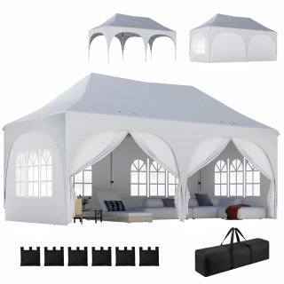 Carpa Plegable 6x3m con 6 Laterales