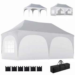 Carpa Plegable 6x3m con 6 Laterales