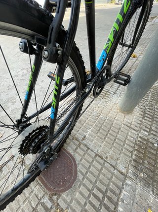 Bicicleta Montaña Talla S/M Negra
