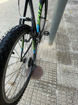 Bicicleta Montaña Talla S/M Negra