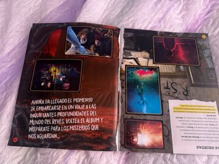 Álbum de cromos Stranger Things